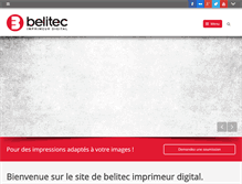 Tablet Screenshot of belitec.ca